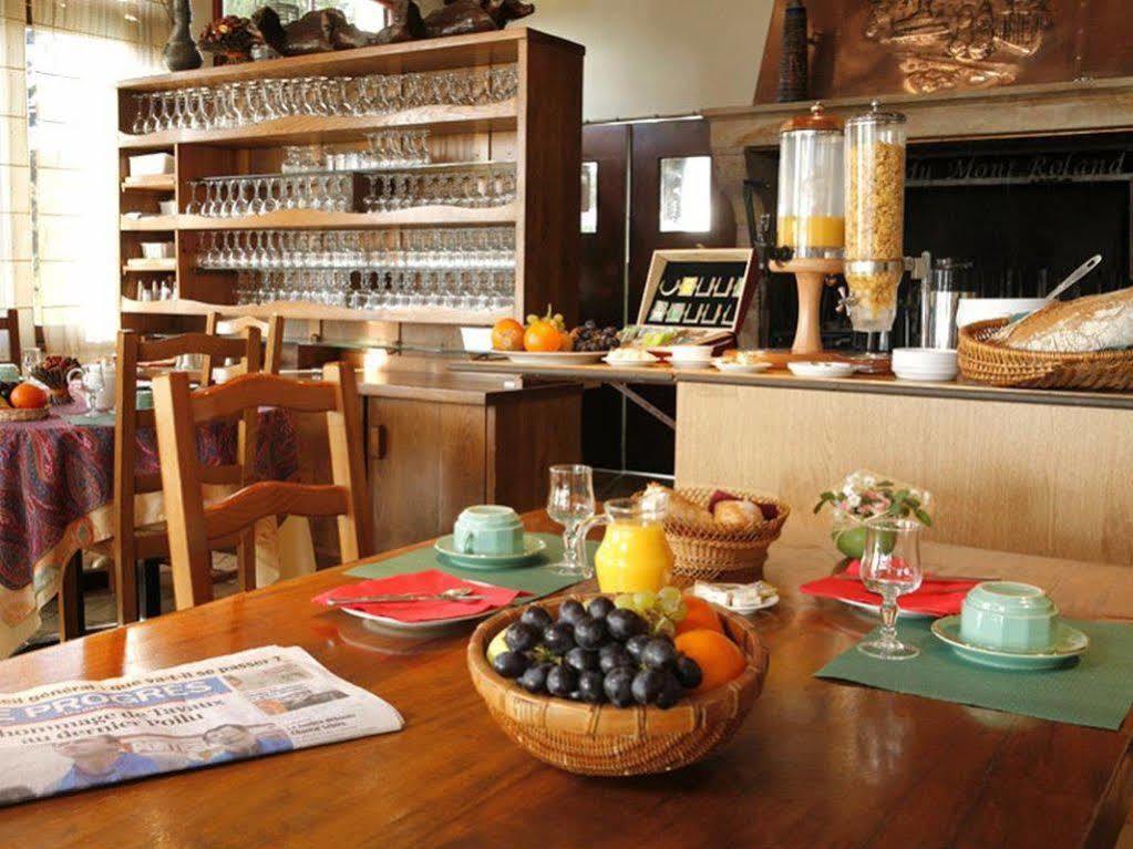 Logis Hotel Restaurant Le Chalet Du Mont Roland サンパン エクステリア 写真
